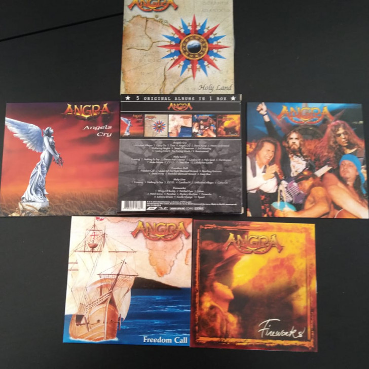 ANGRA 5 Original Albums Box Set 【公式通販】