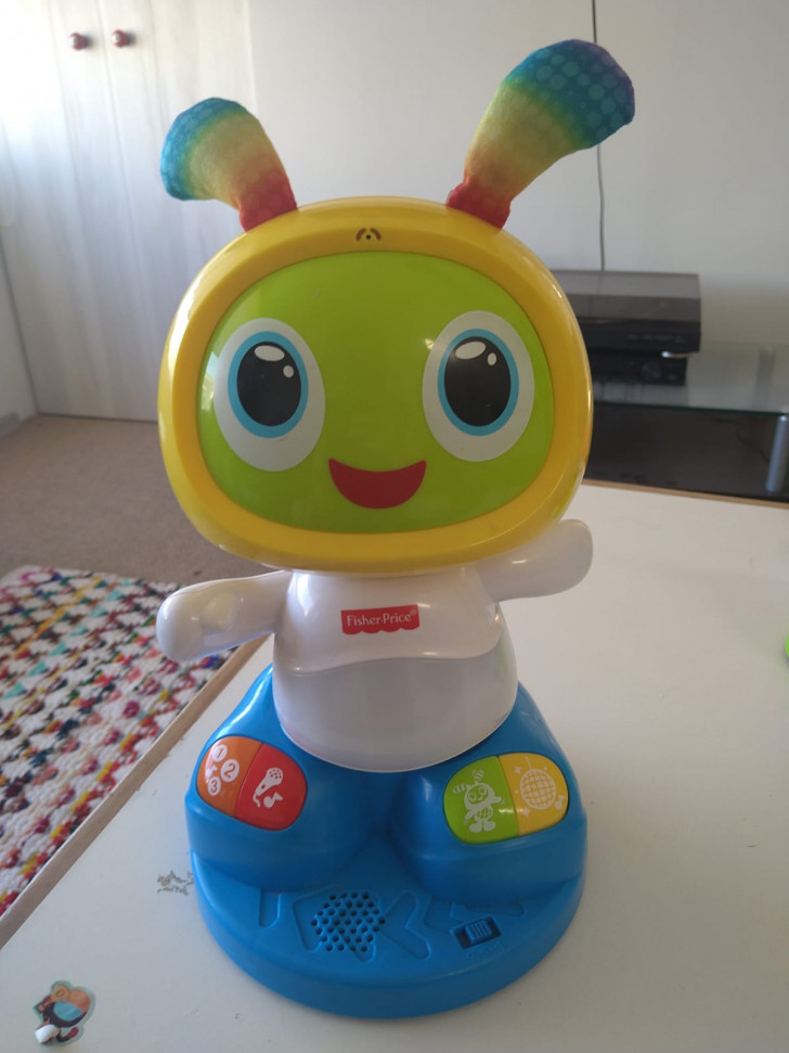 Ofertalow Juguete Infantil Interactivo Fisher Price Bi Bot 360